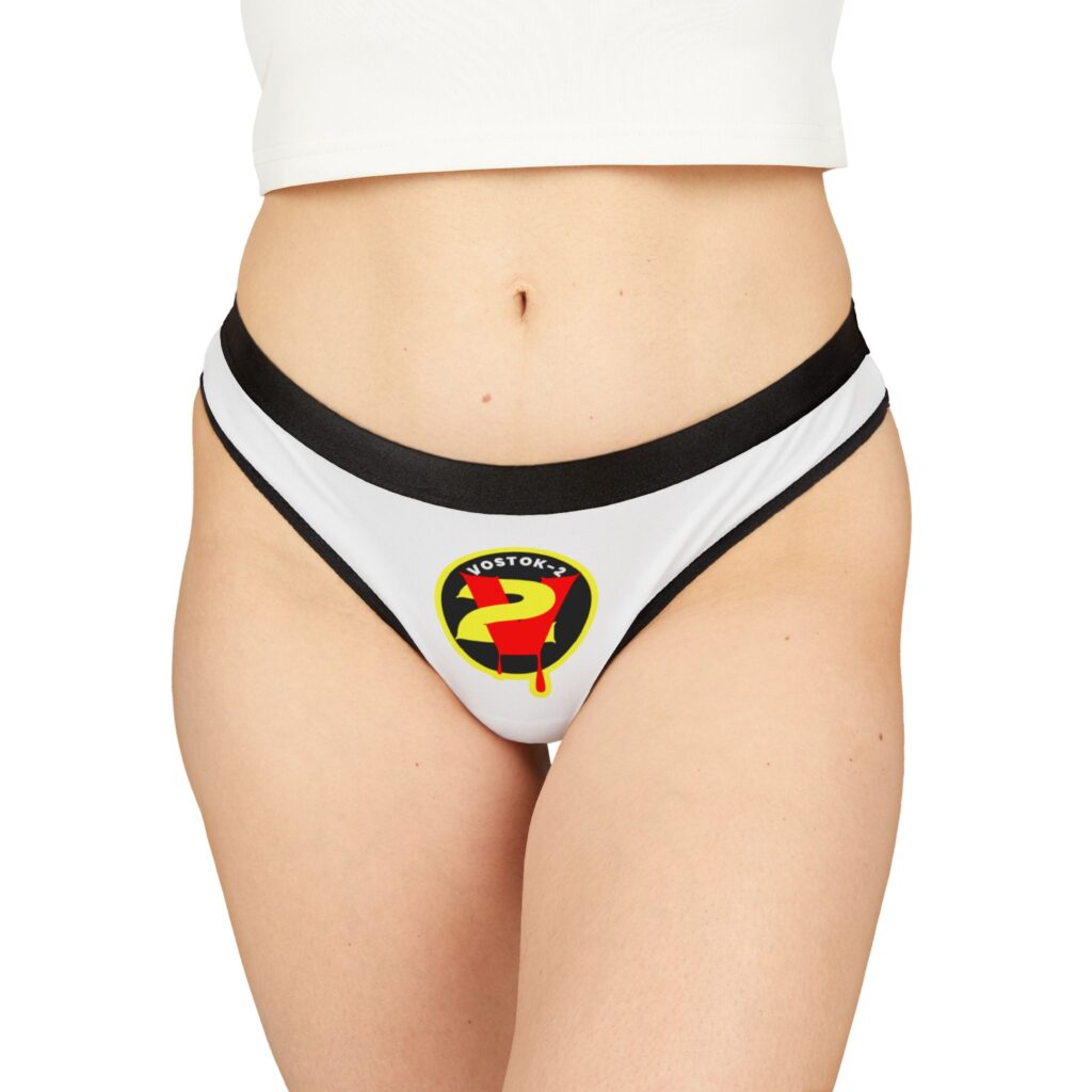 VOSTOK-2 Women's Thongs (AOP)